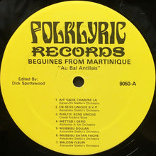 Carica l'immagine nel visualizzatore di Gallery, Various : Au Bal Antillais (Franco-Creole Biguines From Martinique) (LP, Comp)