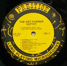 Carica l'immagine nel visualizzatore di Gallery, The Art Farmer Septet : The Art Farmer Septet (Plays The Arrangements Of Gigi Gryce And Quincy Jones) (LP, Comp, RE)