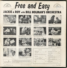 Carica l'immagine nel visualizzatore di Gallery, Jackie & Roy With Bill Holman And His Orchestra : Free And Easy! (LP, Album, Mono)