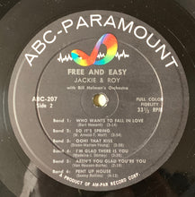 Carica l'immagine nel visualizzatore di Gallery, Jackie & Roy With Bill Holman And His Orchestra : Free And Easy! (LP, Album, Mono)