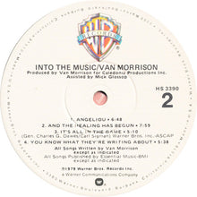 Carica l'immagine nel visualizzatore di Gallery, Van Morrison : Into The Music (LP, Album, Win)