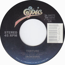 Carica l'immagine nel visualizzatore di Gallery, The Jacksons : Torture (7", Styrene, Pit)