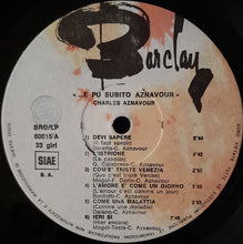 Carica l'immagine nel visualizzatore di Gallery, Charles Aznavour : ...E Fu Subito Aznavour... (LP, Album, Gat)