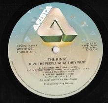 Carica l'immagine nel visualizzatore di Gallery, The Kinks : Give The People What They Want (LP, Album)