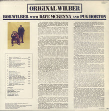Carica l'immagine nel visualizzatore di Gallery, Bob Wilber With Dave McKenna And Joanne Horton : Original Wilber (LP)