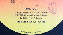 Carica l'immagine nel visualizzatore di Gallery, The Dave Brubeck Quartet : Time Out (LP, Album, Mono, RE, CGD)