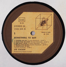 Carica l'immagine nel visualizzatore di Gallery, Joe Cocker : Something To Say (LP, Album, Gat)
