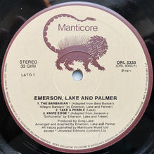 Carica l'immagine nel visualizzatore di Gallery, Emerson Lake & Palmer* : Emerson Lake & Palmer (LP, Album, RE)