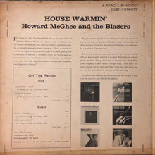 Carica l'immagine nel visualizzatore di Gallery, Howard McGhee And The Blazers : House Warmin' (LP, Album, Mono, Mic)