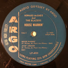 Carica l'immagine nel visualizzatore di Gallery, Howard McGhee And The Blazers : House Warmin' (LP, Album, Mono, Mic)