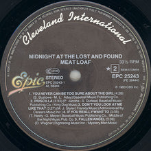 Carica l'immagine nel visualizzatore di Gallery, Meat Loaf : Midnight At The Lost And Found (LP, Album)