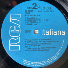 Carica l'immagine nel visualizzatore di Gallery, Lucio Dalla : 1983 (LP, Album, Gat)