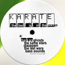 Carica l'immagine nel visualizzatore di Gallery, Karate : The Bed Is In The Ocean (LP, Album, Ltd, RE, RM, Leg)