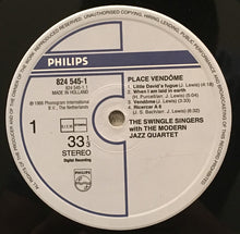 Carica l'immagine nel visualizzatore di Gallery, Les Swingle Singers With The Modern Jazz Quartet : Place Vendôme (LP, Album, RE)