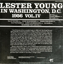 Carica l'immagine nel visualizzatore di Gallery, Lester Young : Pres Vol. IV (LP, Album)