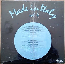Carica l'immagine nel visualizzatore di Gallery, Various : Made In Italy Vol. 4 (LP, Comp, Promo)