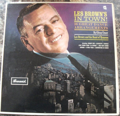 Les Brown And His Band Of Renown : Les Brown's In Town! (16 Great Dance Arrangements) (LP, Mono)