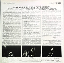 Carica l'immagine nel visualizzatore di Gallery, Annie Ross With The Gerry Mulligan Quartet : Sings A Song With Mulligan! (LP, Album, RE)