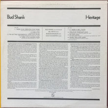 Carica l'immagine nel visualizzatore di Gallery, Bud Shank : Heritage (LP, Album, Whi)