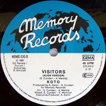 Carica l'immagine nel visualizzatore di Gallery, Koto : Visitors (12", Maxi, M/Print)