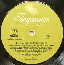 Carica l'immagine nel visualizzatore di Gallery, Peter Alexander : Peter Alexander International (LP, Comp, Club)