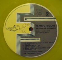 Carica l'immagine nel visualizzatore di Gallery, Franco Simone : Racconto A Due Colori (LP, Yel)