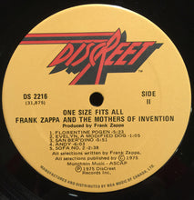 Carica l'immagine nel visualizzatore di Gallery, Frank Zappa And The Mothers Of Invention* : One Size Fits All (LP, Album, Don)
