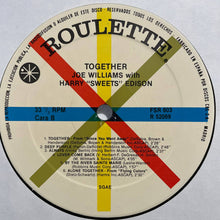 Carica l'immagine nel visualizzatore di Gallery, Joe Williams / Harry Edison : Together (LP, Album, RE)