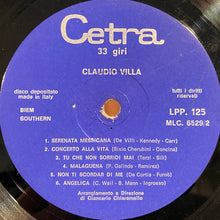 Carica l'immagine nel visualizzatore di Gallery, Claudio Villa : Claudio Villa (LP)