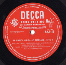 Carica l'immagine nel visualizzatore di Gallery, Friedrich Gulda : Friedrich Gulda At Birdland (LP, Album)
