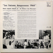 Carica l'immagine nel visualizzatore di Gallery, Art Blakey & The Jazz Messengers Avec Barney Wilen : Les Liaisons Dangereuses 1960 (Bande Originale Intégrale) (LP, Album, Mono, RE)