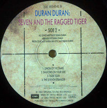 Carica l'immagine nel visualizzatore di Gallery, Duran Duran : Seven And The Ragged Tiger (LP, Album)