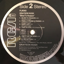 Carica l'immagine nel visualizzatore di Gallery, Grayson Hugh : Blind To Reason (LP)