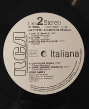 Carica l'immagine nel visualizzatore di Gallery, Gino Paoli : Ha Tutte Le Carte In Regola (LP, Album, Promo, Gat)