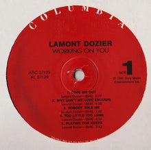 Carica l'immagine nel visualizzatore di Gallery, Lamont Dozier : Working On You (LP, Album, RE)