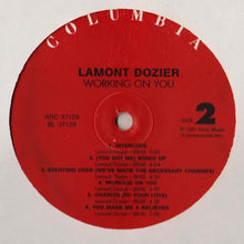 Carica l'immagine nel visualizzatore di Gallery, Lamont Dozier : Working On You (LP, Album, RE)