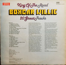 Carica l'immagine nel visualizzatore di Gallery, Boxcar Willie : King Of The Road (LP, Comp)