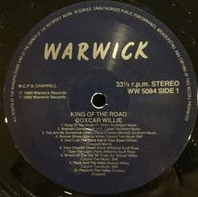 Carica l'immagine nel visualizzatore di Gallery, Boxcar Willie : King Of The Road (LP, Comp)