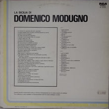 Carica l'immagine nel visualizzatore di Gallery, Domenico Modugno : La Sicilia Di Domenico Modugno (LP, Album)