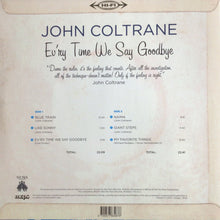 Carica l'immagine nel visualizzatore di Gallery, John Coltrane : Ev’ry Time We Say Goodbye (LP, Comp, Blu + CD, Comp + RSD, Ltd, RM)