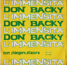 Carica l'immagine nel visualizzatore di Gallery, Don Backy : L'Immensità (7")