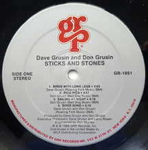 Carica l'immagine nel visualizzatore di Gallery, Dave Grusin And Don Grusin : Sticks And Stones (LP)