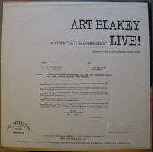 Carica l'immagine nel visualizzatore di Gallery, Art Blakey & The Jazz Messengers : Live! Vol. 1 (LP, Album)