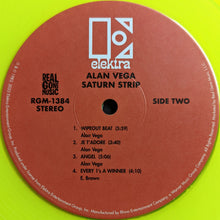 Carica l'immagine nel visualizzatore di Gallery, Alan Vega : Saturn Strip (LP, Album, Ltd, RE, Yel)