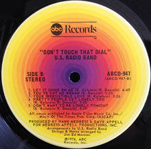 Carica l'immagine nel visualizzatore di Gallery, U.S. Radio Band : Don't Touch That Dial (LP, Album)