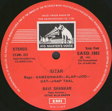 Carica l'immagine nel visualizzatore di Gallery, Ravi Shankar : Ragas: Kameshwari • Gangeshwari • Rangeshwari (LP, Album, RE)