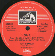 Carica l'immagine nel visualizzatore di Gallery, Ravi Shankar : Ragas: Kameshwari • Gangeshwari • Rangeshwari (LP, Album, RE)