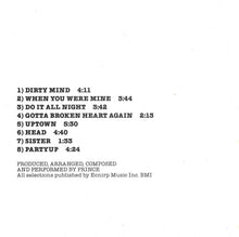 Carica l'immagine nel visualizzatore di Gallery, Prince : Dirty Mind (CD, Album, RE)