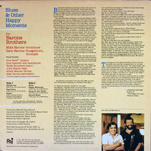 Carica l'immagine nel visualizzatore di Gallery, The Barone Brothers : Blues & Other Happy Moments (LP, Album)
