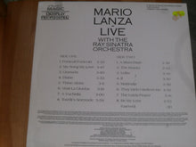 Carica l'immagine nel visualizzatore di Gallery, Mario Lanza, Ray Sinatra And His Orchestra : Live With The Ray Sinatra Orchestra (LP, Comp, Mono, RE)